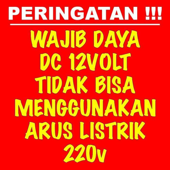 Mitsuyama Bohlam DC 12V Plus Kabel 1.5 Meter LED Lampu Emergency Jepit Aki