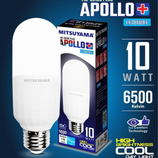 Mitsuyama Apollo Plus Bohlam Lampu LED Tube 5 10 15 20 Wattt