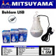 Mitsuyama Bohlam USB Plus Kabel 1.5 Meter LED Lampu Emergency