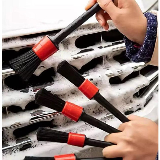 Kuas Detailing Set 5 in 1 Sikat Pembersih Sela Interior Mobil  5 Ukuran