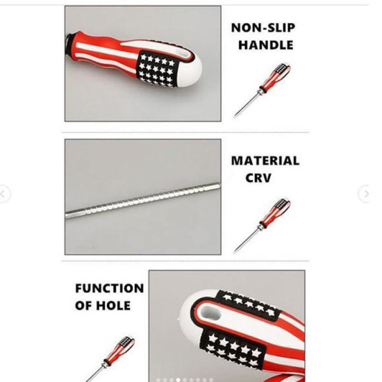 Obeng USA BB Bolak Balik Magnet 4 Inch