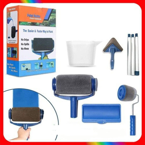 Paint Roller Kuas Cat Set Perlengkapan Tembok Rumah