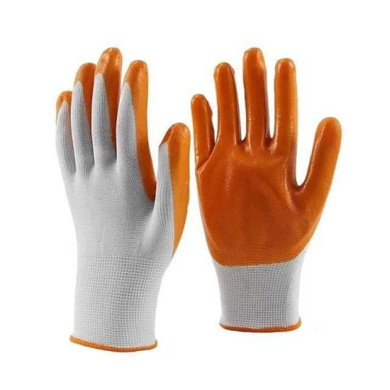 Sarung Tangan Bahan Nilon Lapis PVC 1 Pasang