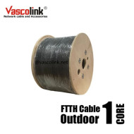 Vascolink Kabel FO FTTH Cable Fiber Optic Outdoor 1 Core 3 Sling Baja LSZH