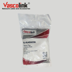Vascolink Konektor Connector RJ45 Cat5e 100 Pcs