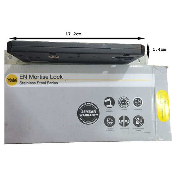 Yale 28P3-60 Mortise Lock 60mm Lock Case Body Kunci 60mm
