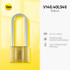 Yale V140-40LS40 Long Brass Padlock Gembok Panjang 40mm
