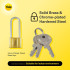 Yale V140-40LS40 Long Brass Padlock Gembok Panjang 40mm