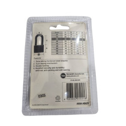 Yale V140-40LS40 Long Brass Padlock Gembok Panjang 40mm