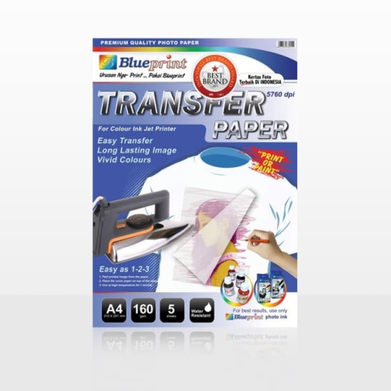 Blueprint BP-TWA4160 Transfer Paper White A4