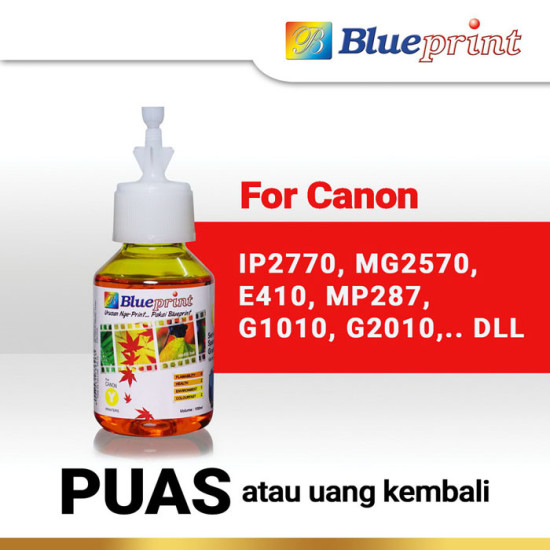 Blueprint Bulk Ink Photo 100 ml Canon 4 Warna Blueprint Bulk Ink Photo 100 ml Canon 4 Warna