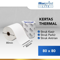 Blueprint Lite Thermal Paper Roll 80x80mm Kertas Termal 80x80 mm