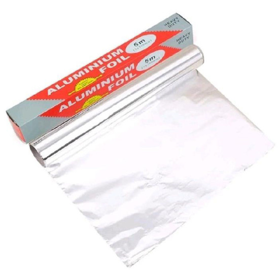 Kertas Aluminium Foil Roll Heavy Duty 30cm 5 Meter 10 Meter