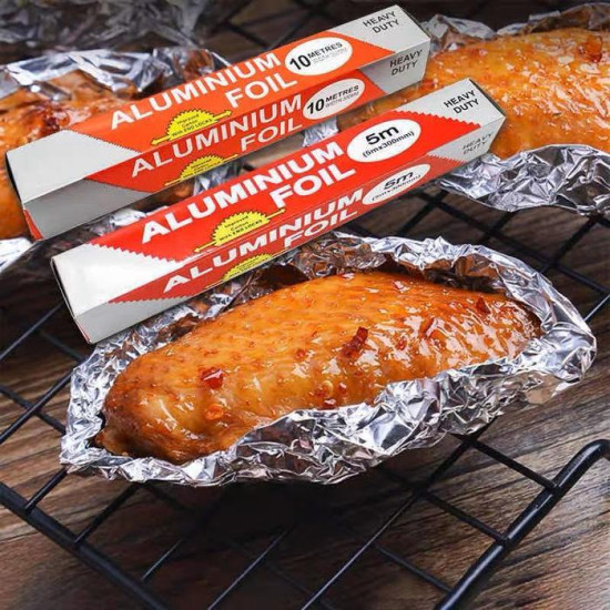 Kertas Aluminium Foil Roll Heavy Duty 30cm 5 Meter 10 Meter