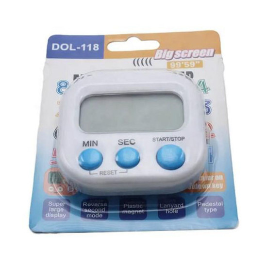 Digital Kitchen Timer Alarm Masak Dapur Ada Magnet