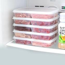 Tempat Wadah Kontainer Makanan 4 Sekat Tutup Kedap Air