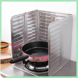 Pelindung Kompor Anti Cipratan Bahan Aluminium Foil