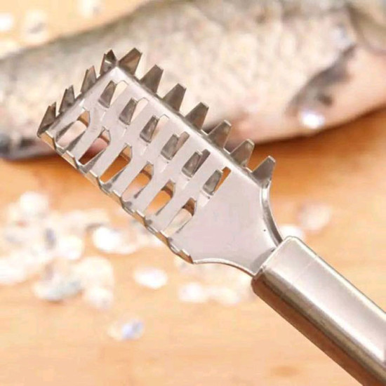 Alat Pembersih Sisik Ikan Stainless Anti Karat