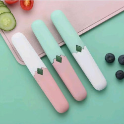 Pisau Peeler Alat Potong dan Pengupas 2 in 1 Dapur Travel Portable