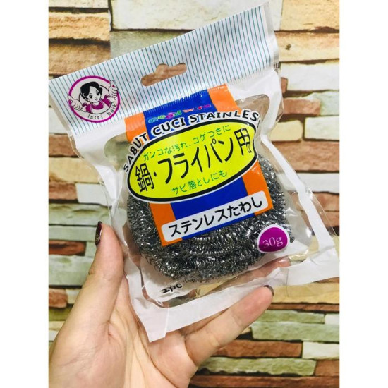 Sabut Cuci Piring Stainless Kawat 30g Gosok Dapur Sabut Cuci Piring Stainless Kawat 30g Gosok Dapur