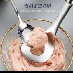 Pembuat Cetakan Sendok Bakso Stainless Steel Pembuat Cetakan Sendok Bakso Stainless Steel