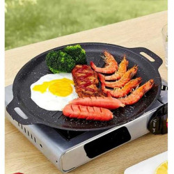 Grill Pan BBQ 30cm Wajan Panggang Anti Lengket Serbaguna