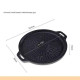 Grill Pan BBQ 30cm Wajan Panggang Anti Lengket Serbaguna