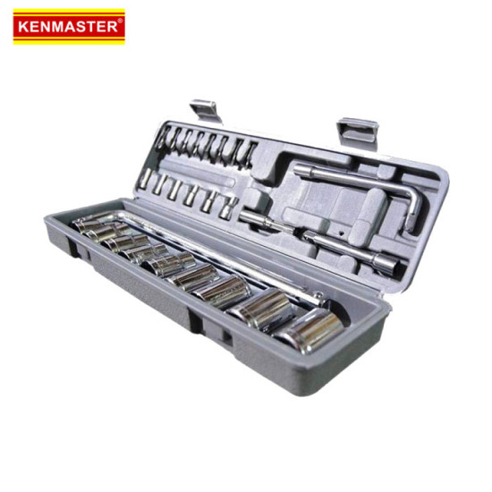 Kenmaster Kunci Sok 27 Pcs Socket Wrench Set