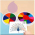 Washable Paint Pad 18cm Ink Finger Stamp 13 in 1 Mainan Edukasi Anak