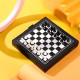 Mainan 5 in 1 Magnetic Board Catur Ludo Halma Ular Tangga