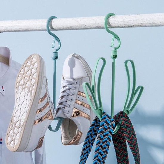 Hanger Jemuran Gantungan Sepatu Sandal Bisa Putar 360 Derajat