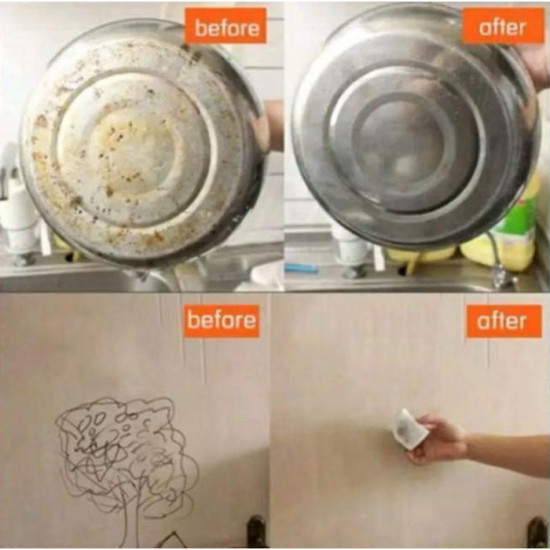 Spons Magic Sponge Ajaib Busa Pembersih Gosok Multifungsi