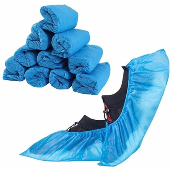 Pelindung Sepatu Plastik 10 Pcs Sarung Sepatu Hujan Shoes Cover