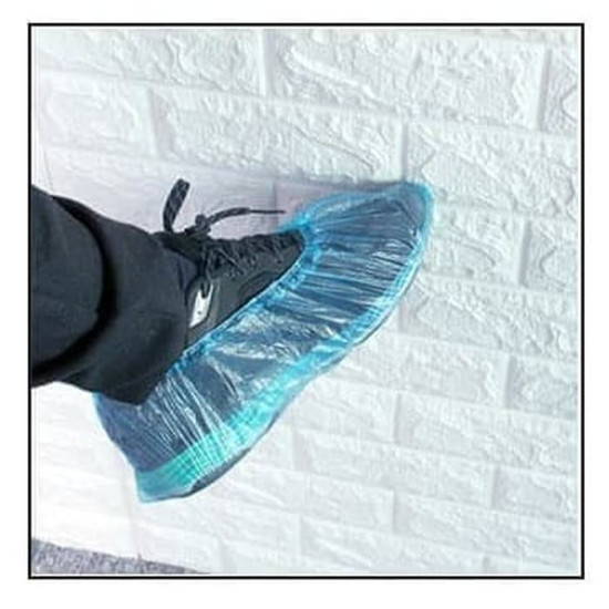 Pelindung Sepatu Plastik 10 Pcs Sarung Sepatu Hujan Shoes Cover