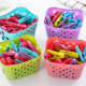 Jepitan Penjepit Jemuran Warna Keranjang 1 Set isi 30 Pcs