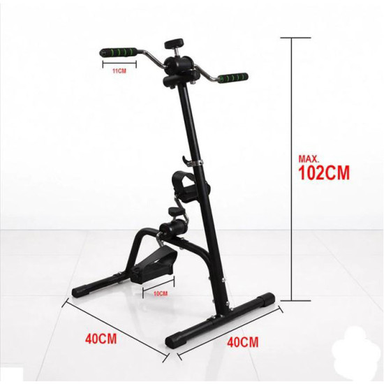 Sepeda Statis Tangan Kaki 2 in 1 Olahraga Fitness Alat Terapi Stroke
